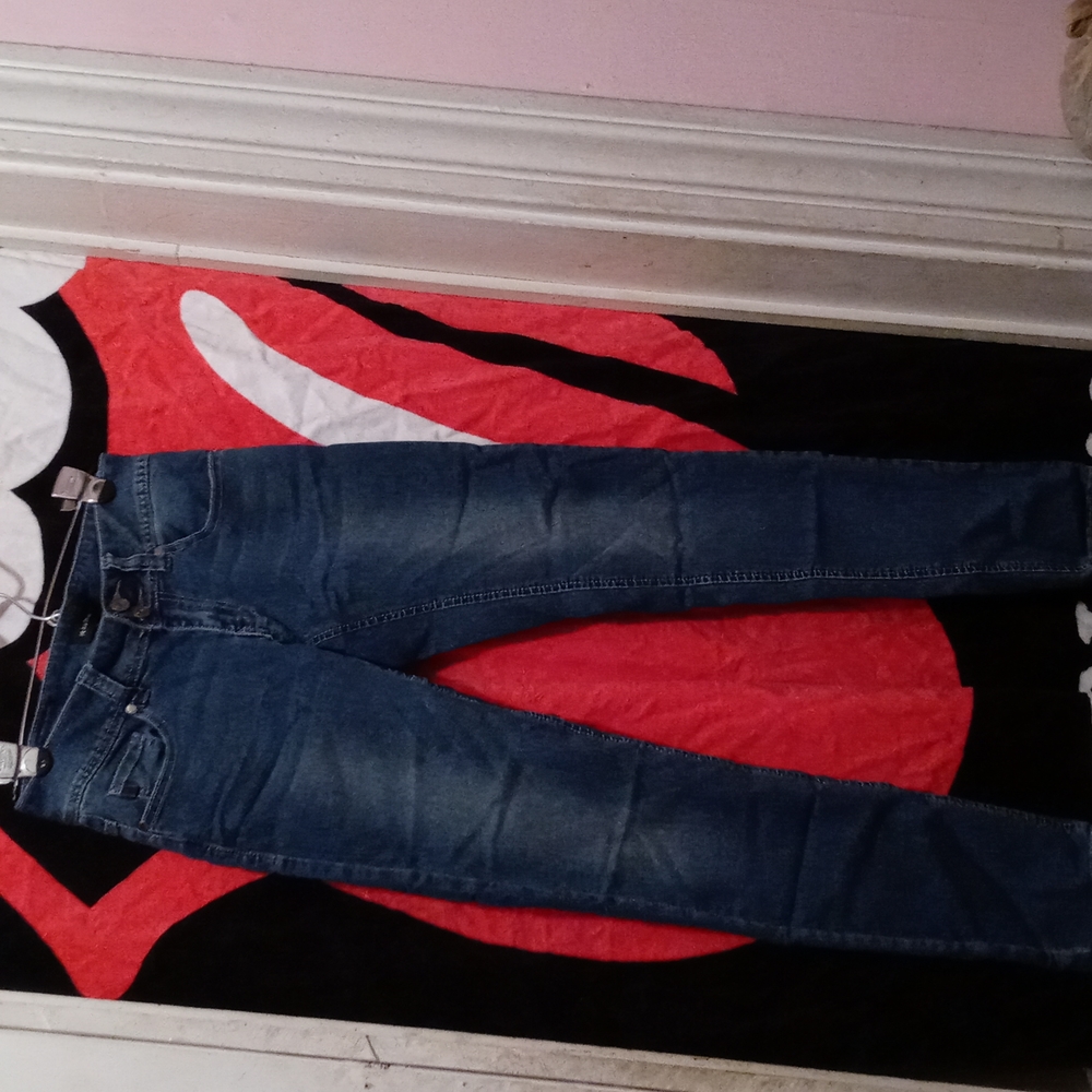 Woman jeans, Rampage, size 5, low rise, stretch